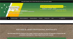 Desktop Screenshot of anspachremovals.com.au